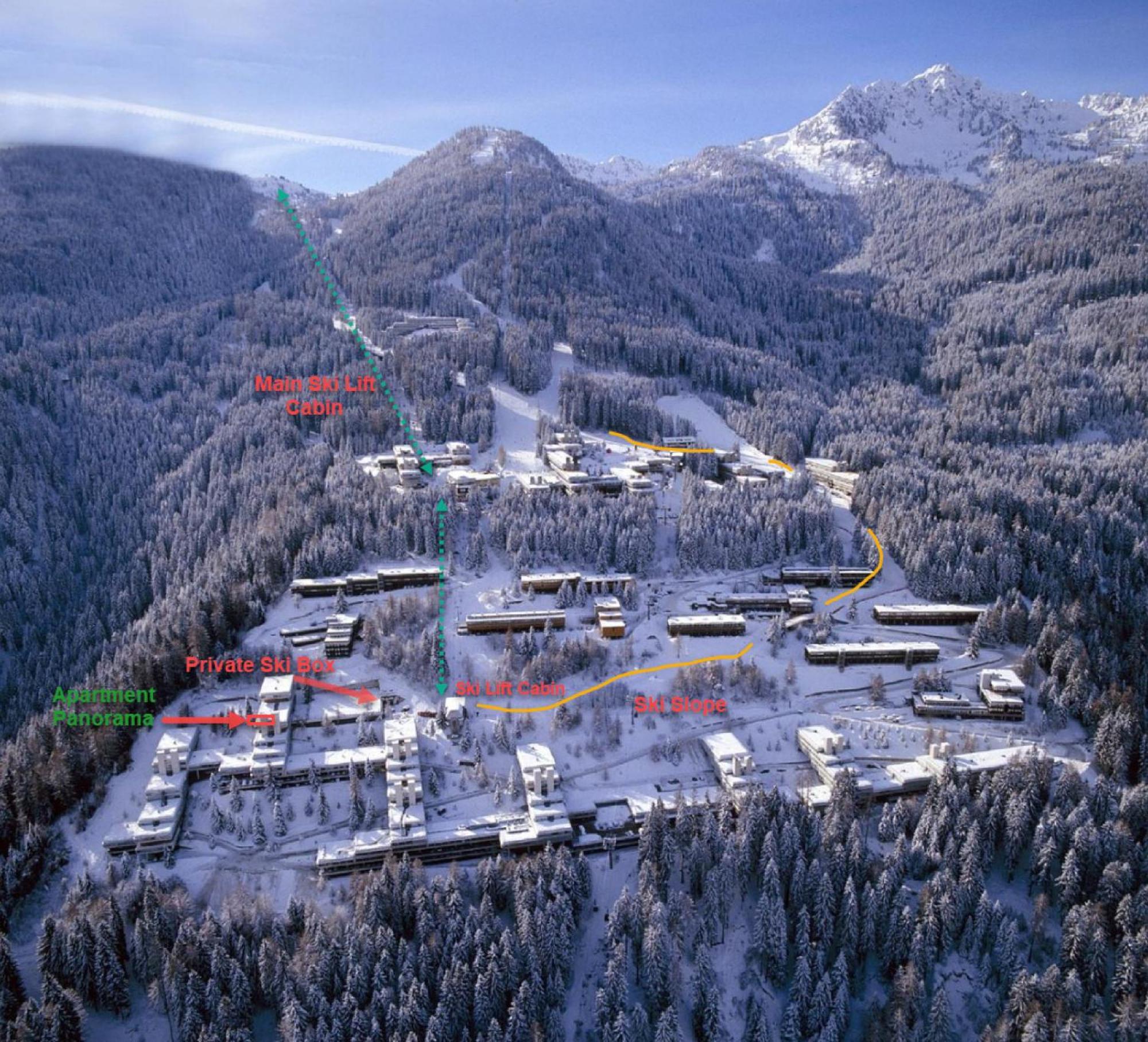 Panorama Marilleva 1400 - Val Di Sole Lejlighed Eksteriør billede